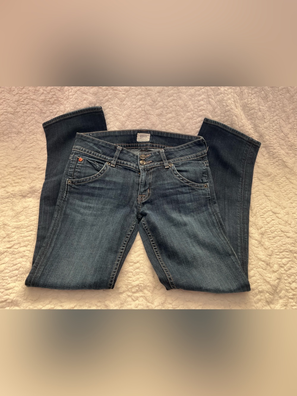 Hudson classic mid-rise Blue Women's Jeans